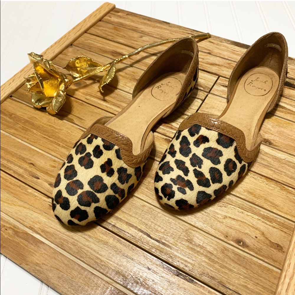| jack rogers | Leopard Flats